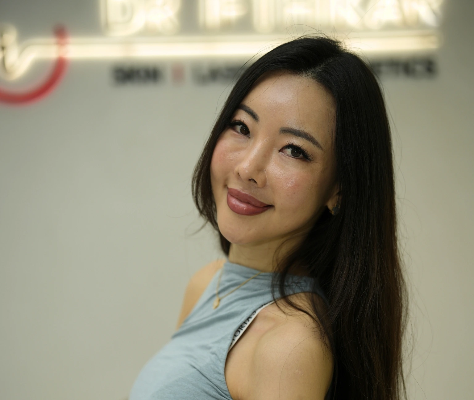 Botox injection treatment for the face